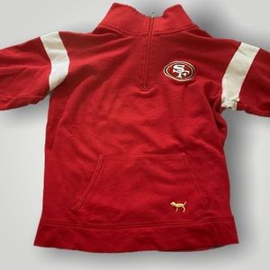 VICTORIA SECRET PINK 49ER’S SWEATSHIRT SUPER RARE